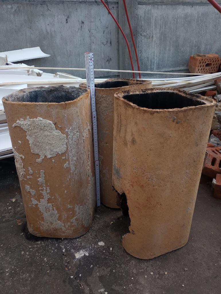vuurvaste schouwpot, Ophalen, Gebruikt, Steen of Klei, Overige typen