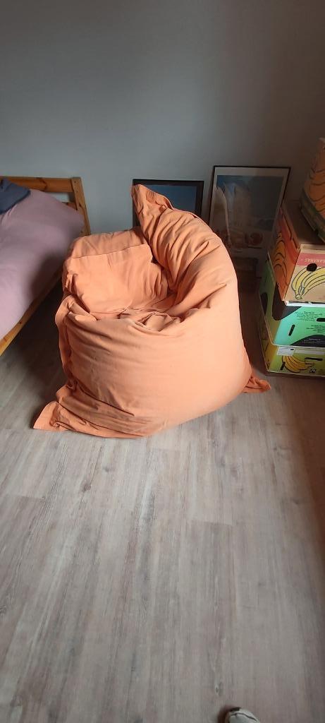 Fatboy original, Enlèvement, Comme neuf, Orange, Pouf