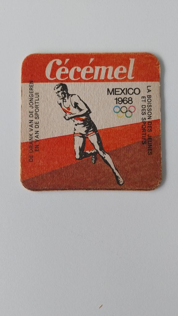 3 coussinets en feutre Cécémel Mexico 1968, Collections, Enlèvement ou Envoi, Utilisé, Autres types