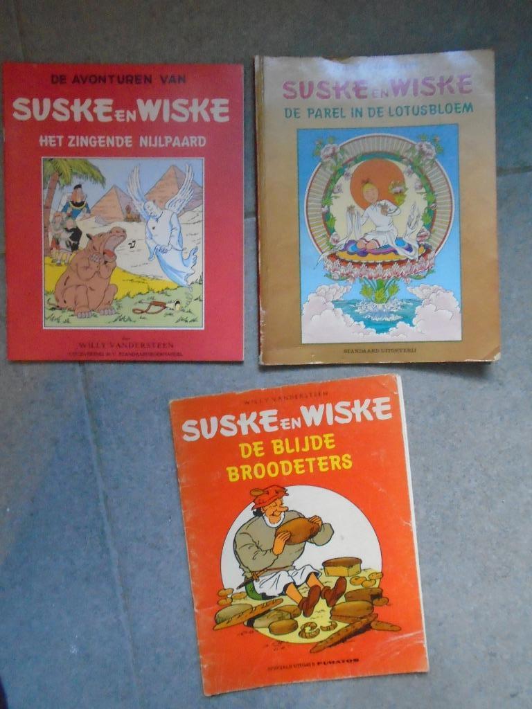 3 stripverhalen van Suske en Wiske samen slechts 5 euro, Ophalen, Willy Vandersteen