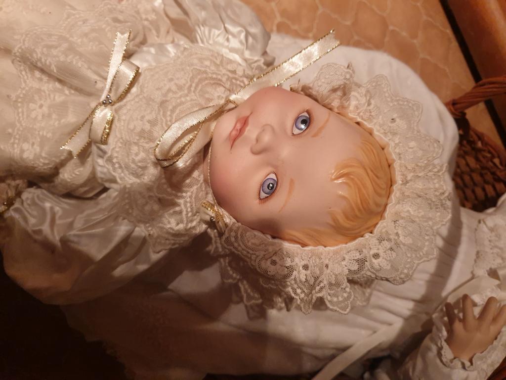 2 porceleinen babys van Franklin Mint, Ophalen of Verzenden