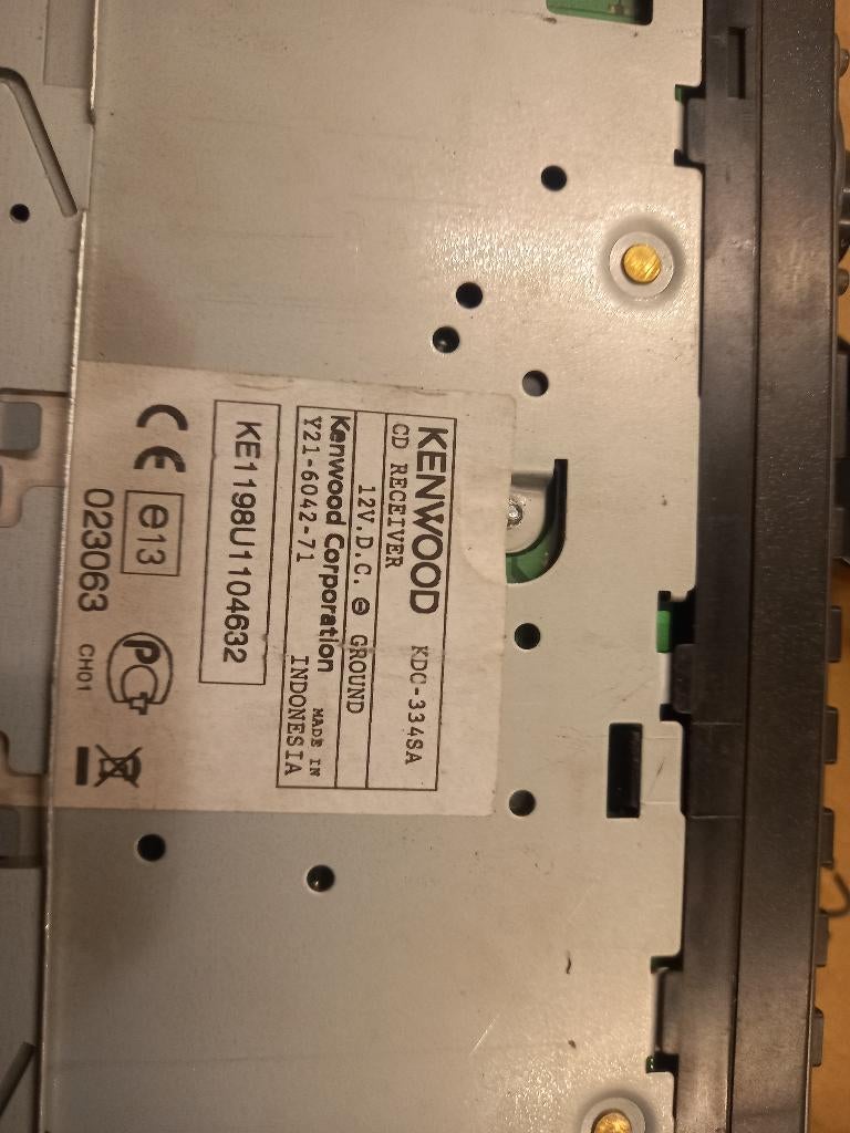 2 Radio pour voiture KENWOOD, Ophalen, Gebruikt