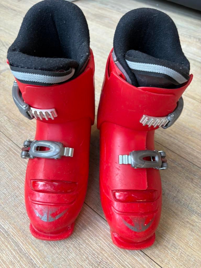 Kinderskibotjes maat 22 (schoenmaat 36 ong)., Sport en Fitness, Gebruikt, Schoenen, Ski, Ophalen