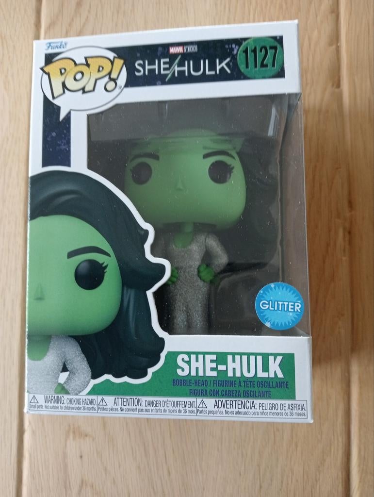 Funko pop Marvel #1127 She-Hulk à paillettes, Enlèvement ou Envoi, Comme neuf