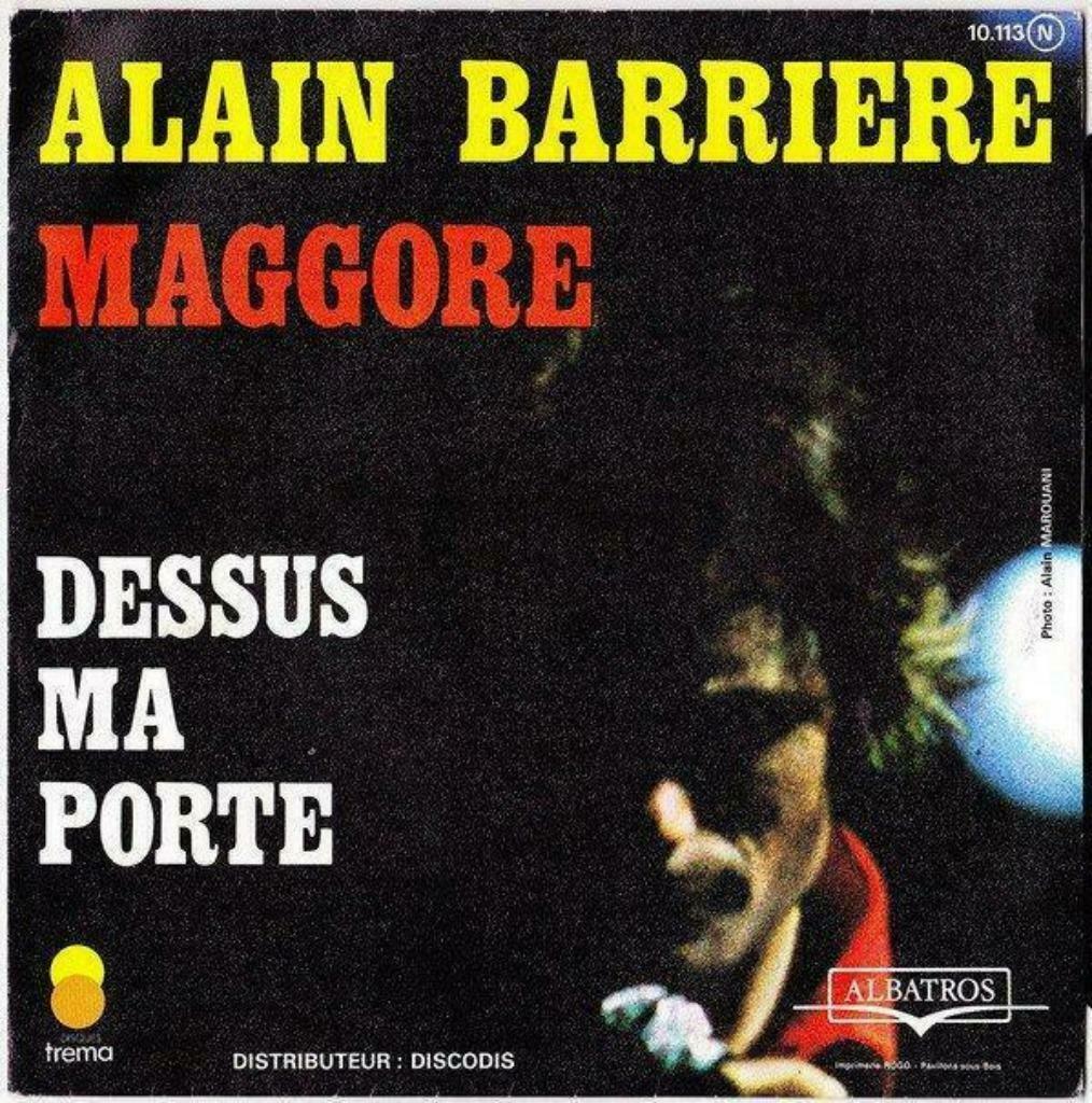 Alain Barrière ‎– Maggore, Verzenden
