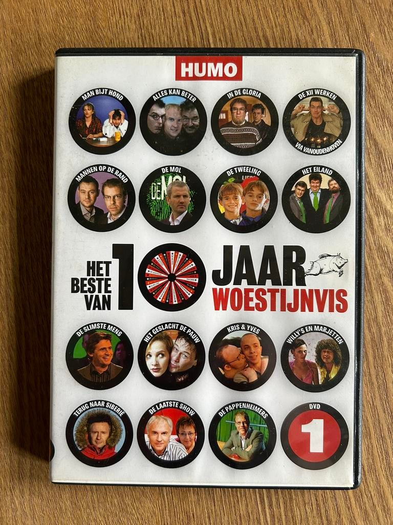 DVD Het beste van 10 jaar Woestijnvis dvd1, Cd's en Dvd's, Alle leeftijden, Ophalen of Verzenden, Zo goed als nieuw, Overige genres