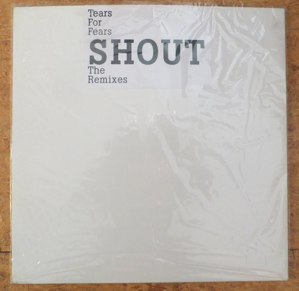 TEARS FOR FEARS - SHOUT (THE REMIXES) RARE 12" PROMO VINYL, Cd's en Dvd's, Vinyl | Dance en House, Zo goed als nieuw, Overige genres