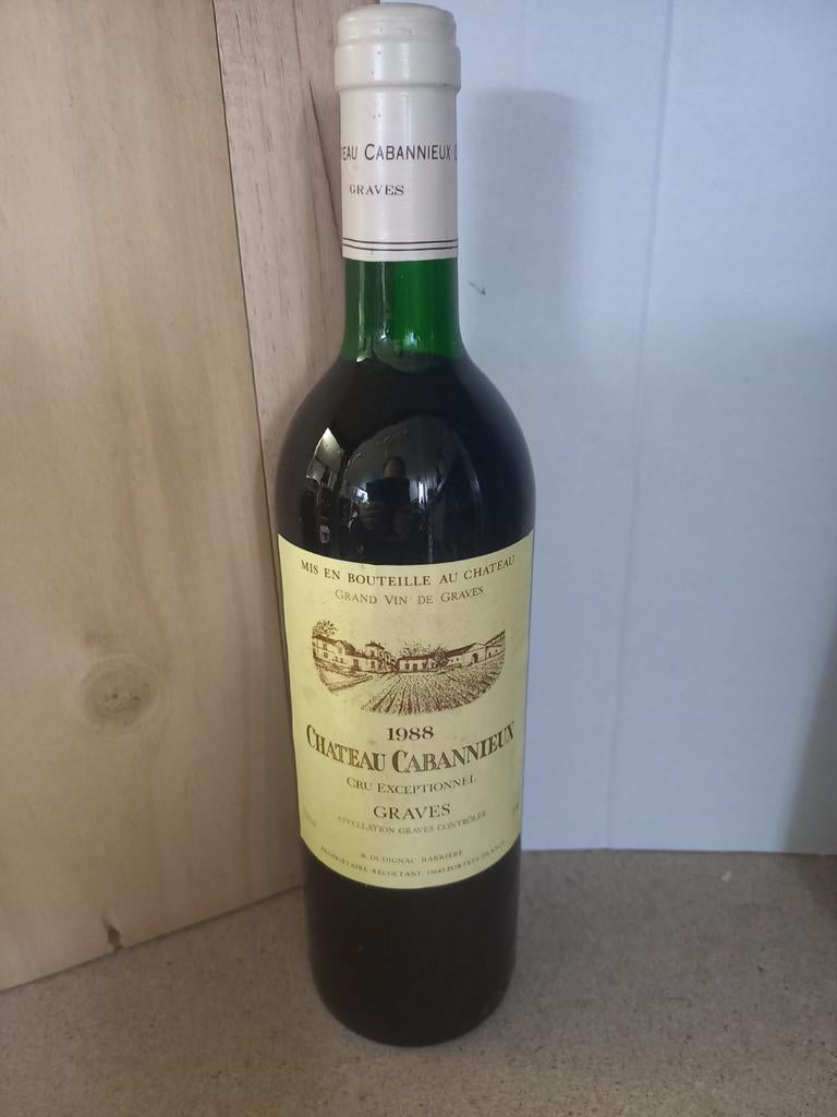 Chateau Cabannieux, graves  cru exceptionnel 1988, Collections, Vins, Enlèvement, Neuf