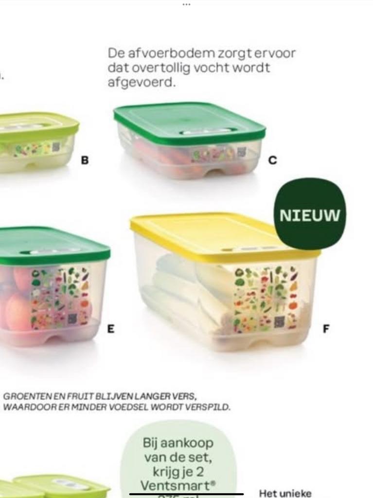 Tuberware, Ophalen of Verzenden, Zo goed als nieuw