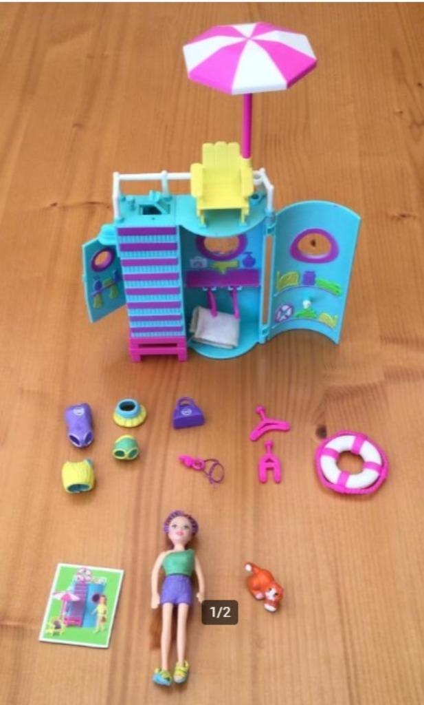 Polly pocket met instructieboekje, Enlèvement ou Envoi, Comme neuf