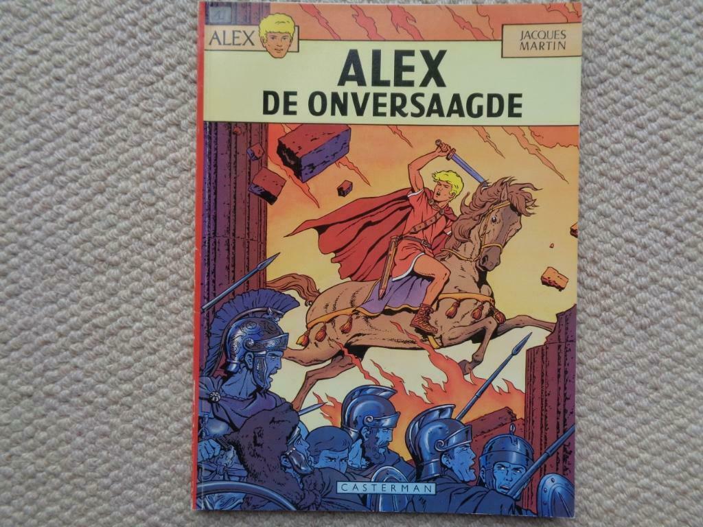 Alex 1 - Alex de onversaagde !1977), Boeken, Stripverhalen, Ophalen of Verzenden, Gelezen