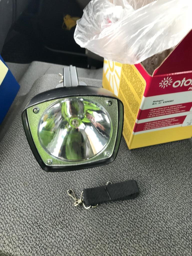 Allogene lamp met 6v batterij., Ophalen of Verzenden, Nieuw, Overige typen