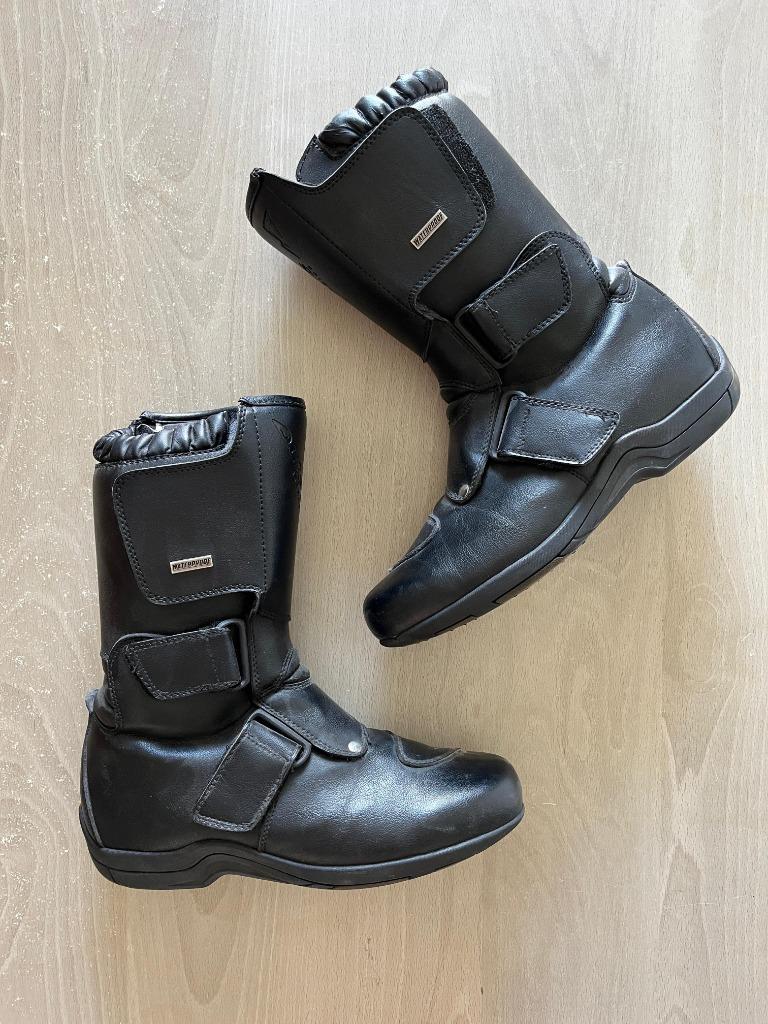 Bottes de moto Outstars noires, Femmes, Seconde main, Bottes, Outstars