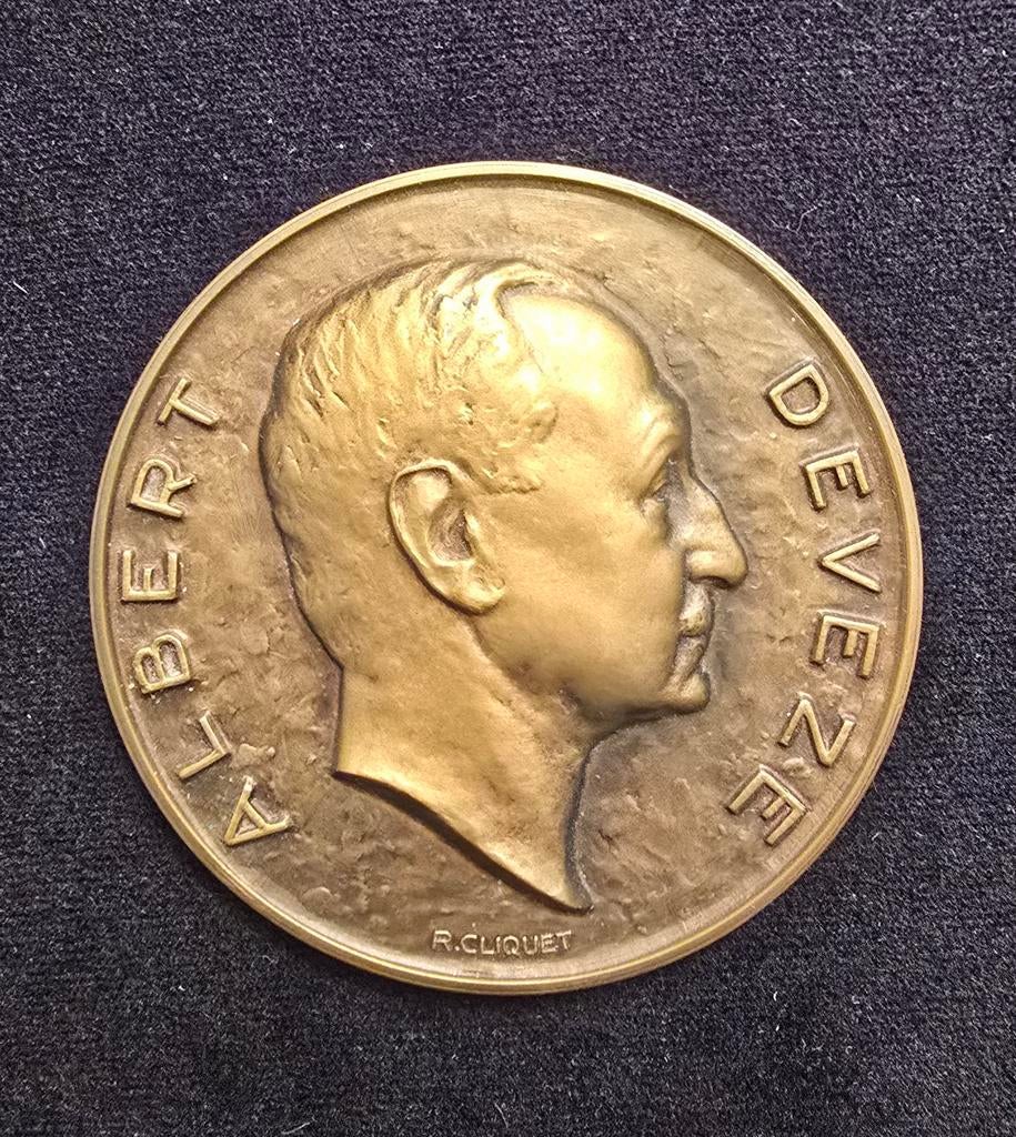 Médaille 250ex Cliquet 1952 Fonson bronze Belgique parlement, Enlèvement ou Envoi