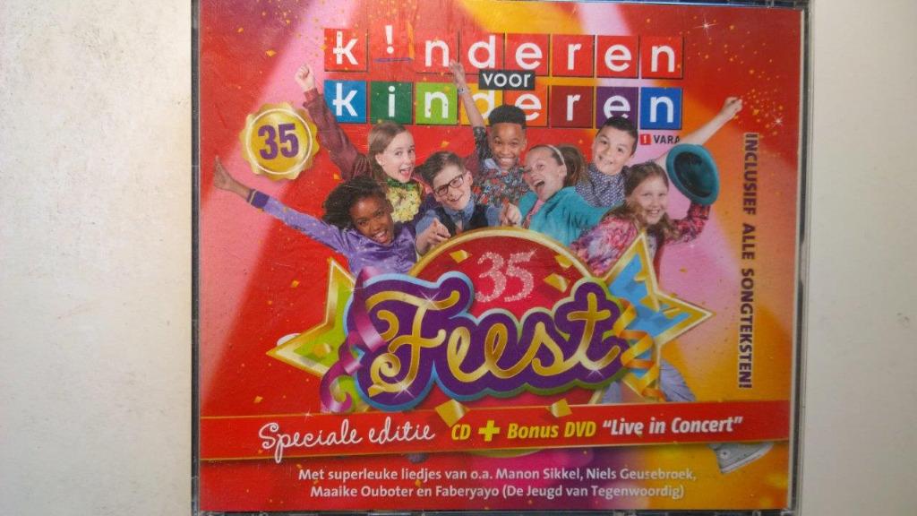 Kinderen voor Kinderen - Kinderen voor Kinderen 35 Feest, Ophalen of Verzenden, Zo goed als nieuw, Muziek, 3 tot 5 jaar