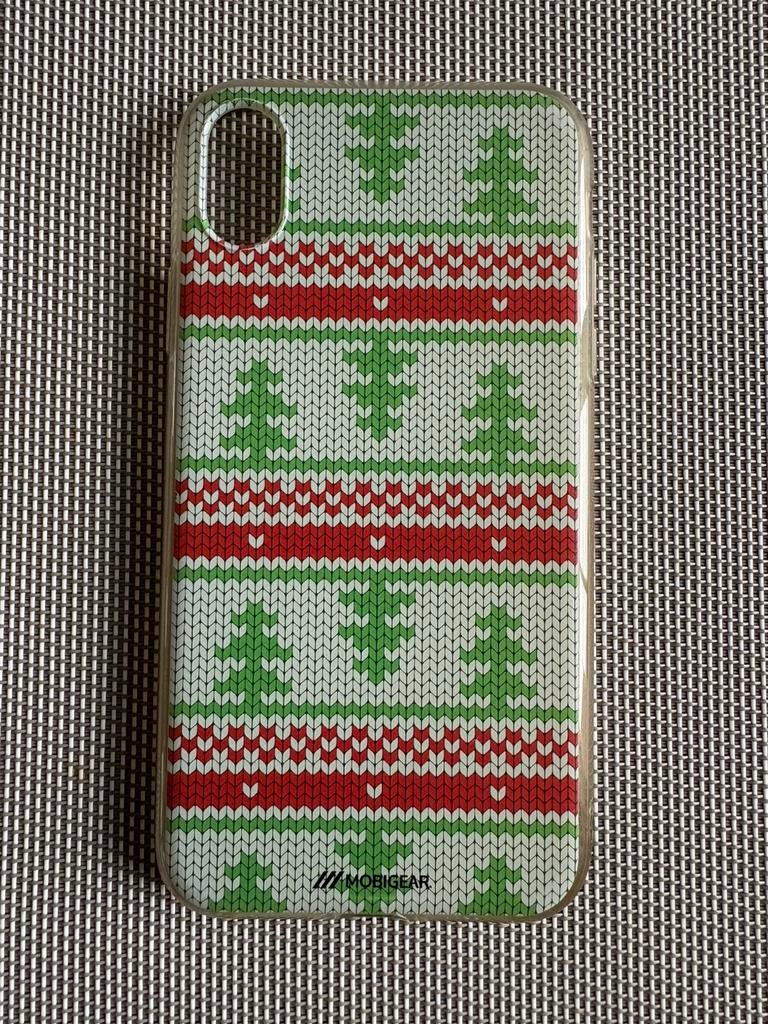 Hoesje (back cover) "Kerst" voor Apple iPhone XR, Telecommunicatie, Ophalen of Verzenden, Gebruikt, IPhone XR, Frontje of Cover