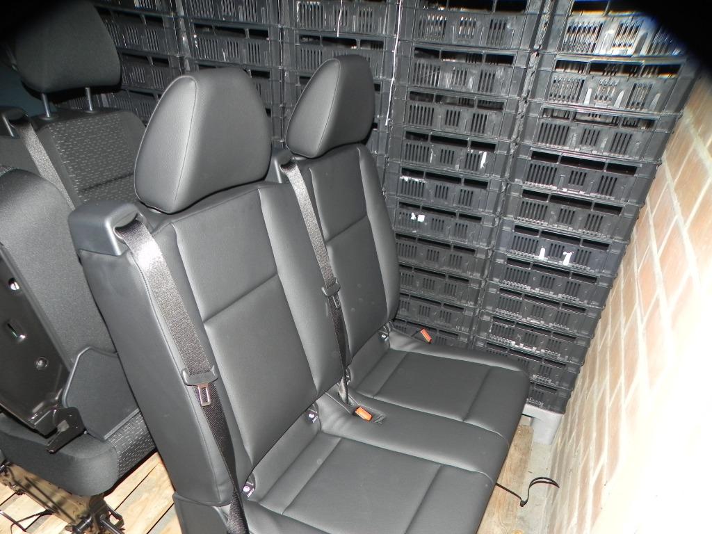 Dubbele stoel +kopsteun Sprinter passagiers achterin, Autos : Pièces & Accessoires, Habitacle & Garnissage, Mercedes-Benz, Neuf