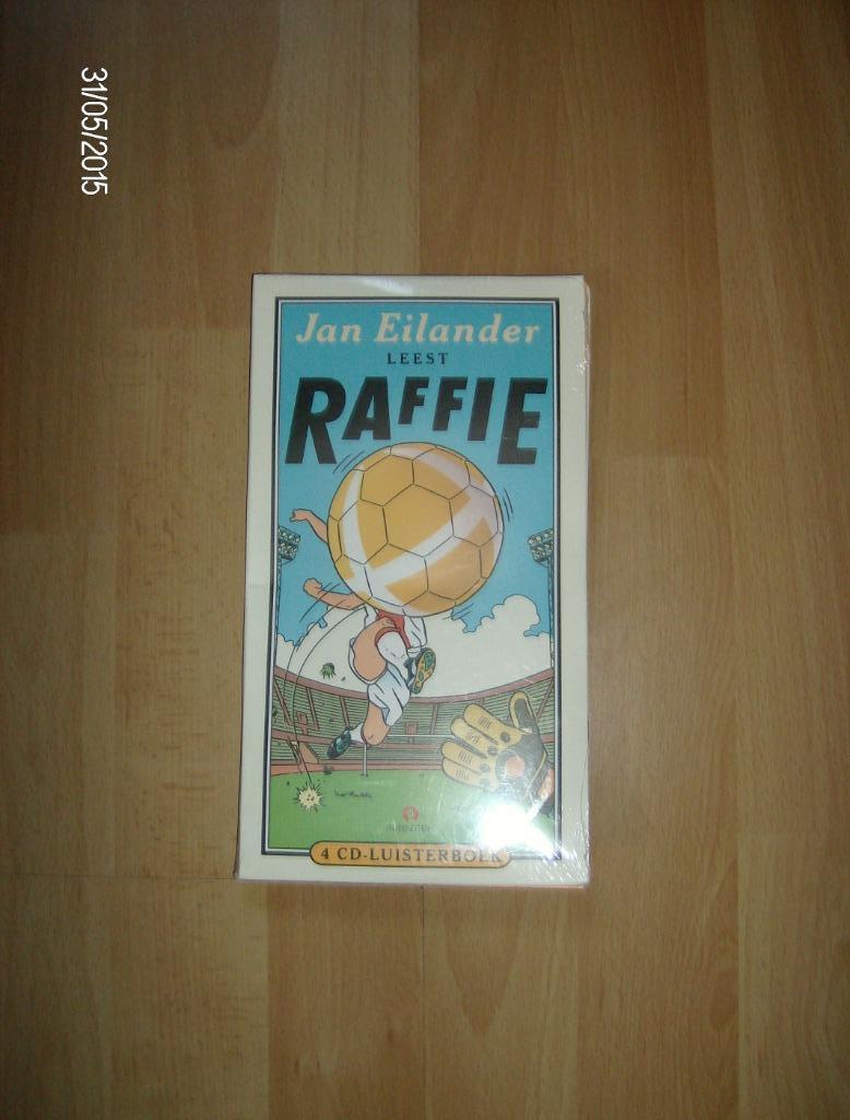 boek jan eilander leest raffie 4 cd luisterboek - nieuw, Boeken, Ophalen of Verzenden, Cd