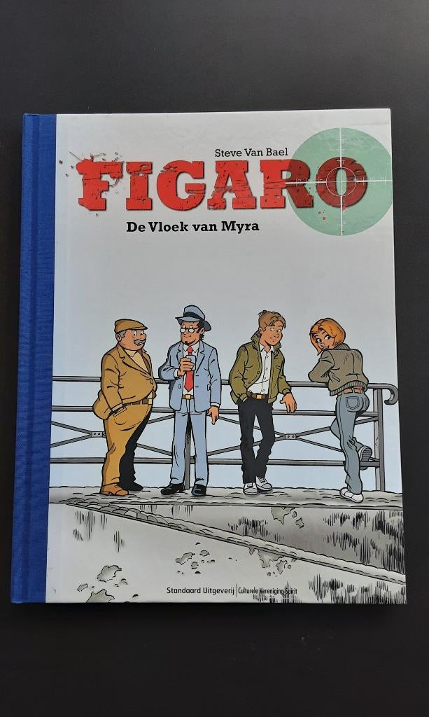 Figaro , groot luxe album , 200/250 , gesigneerd , nieuwst., Eén comic, Steve Van Bael, Europa, Ophalen of Verzenden