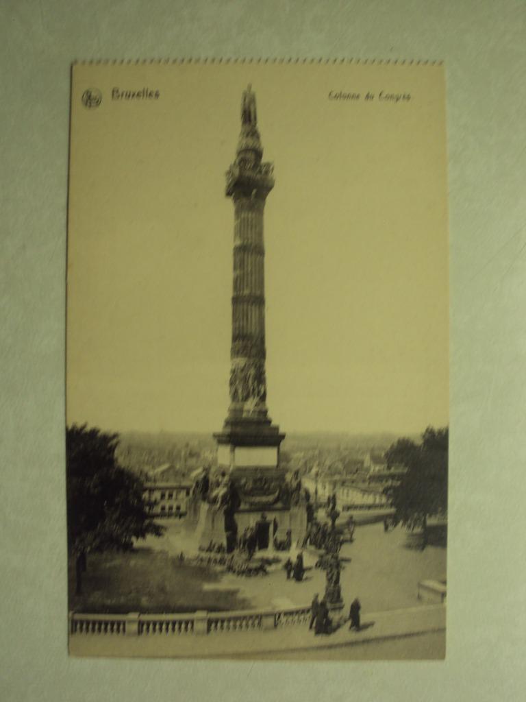 52880 - BRUXELLES - COLONNE DU CONGRES, Envoi