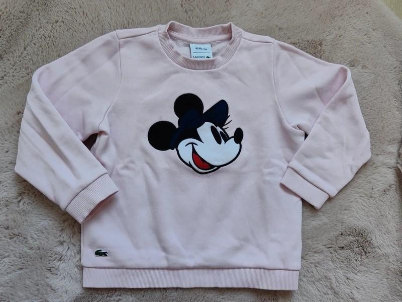 Lacoste trui minnie mouse, Enlèvement ou Envoi, Pull ou Veste, LACOSTE, Comme neuf