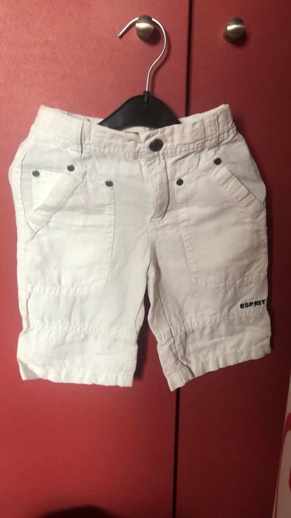 2-jarige spirit white bermuda 92 cm, Kinderen en Baby's, Kinderkleding | Maat 92, Gebruikt, Esprit, Jongen of Meisje, Broek