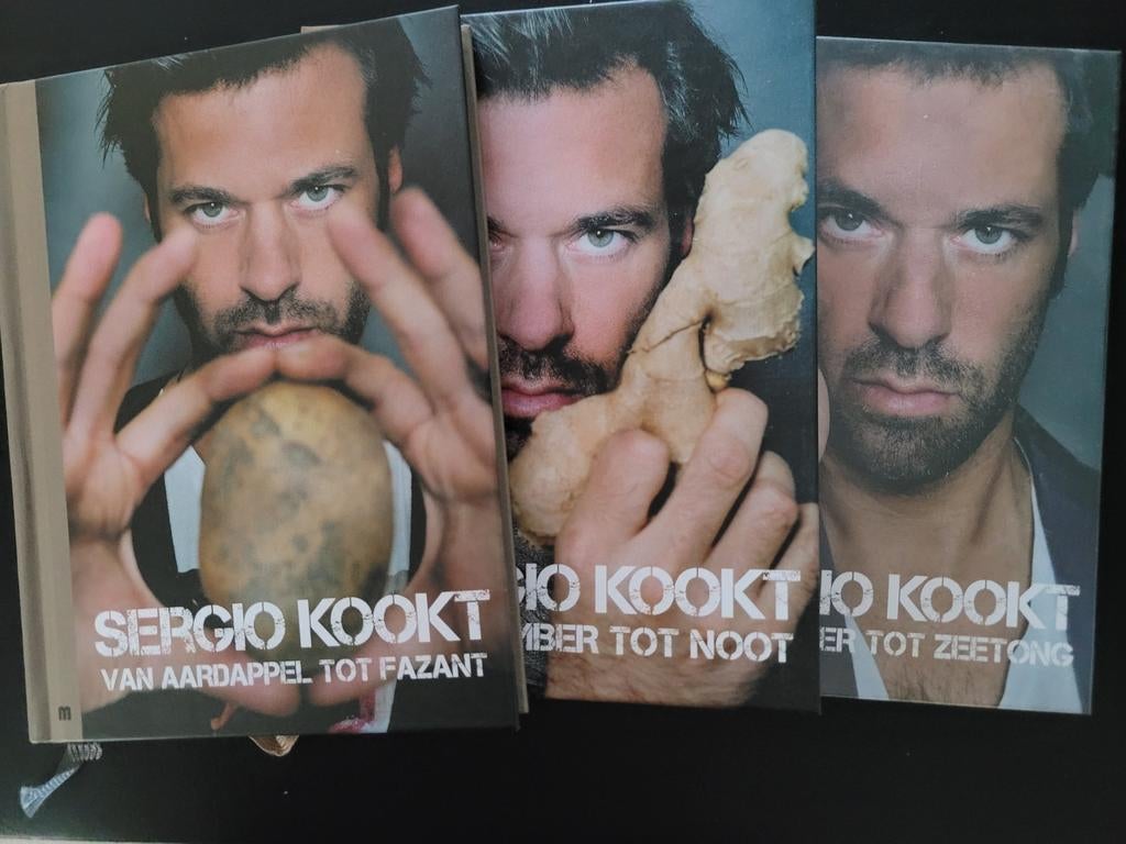 Sergio kookt deel 1, 2 en 3, Enlèvement ou Envoi, Neuf, Marc Declercq; Sergio Herman