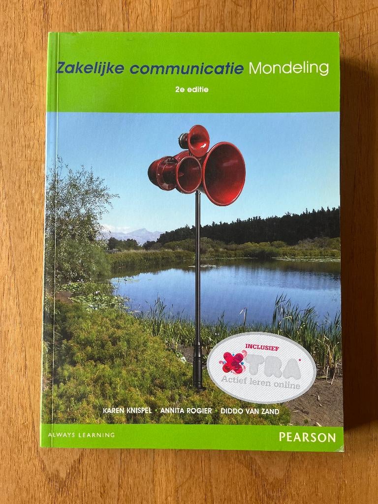 Zakelijke communicatie Mondeling, Enlèvement ou Envoi, Comme neuf, Enseignement supérieur, Karen Knipsel