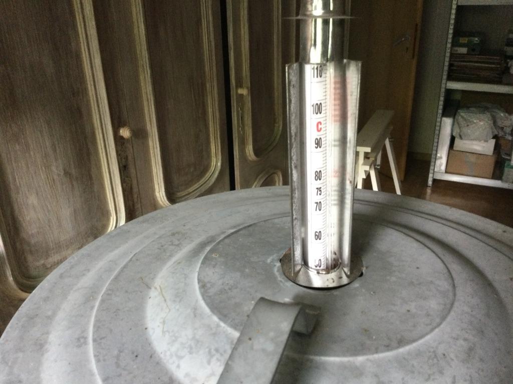 BOUILLEUR A BOCAUX DE CONSERVE"GUILLOUARD" +THERMOMETRE, Enlèvement