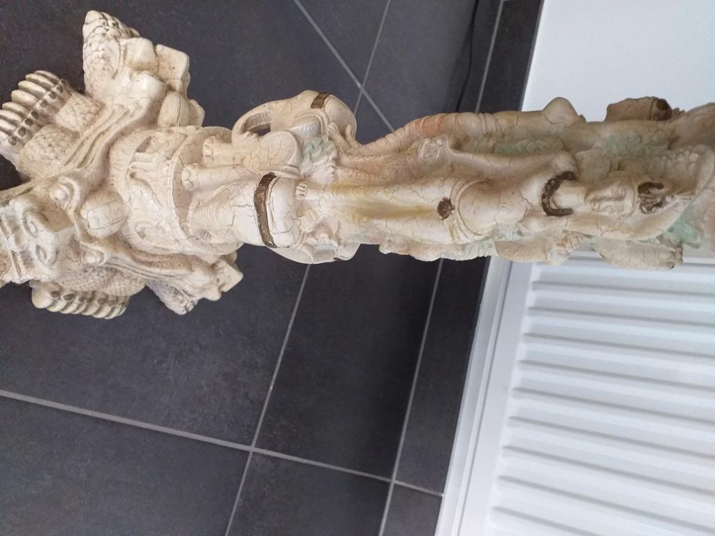 Bijzettafel vintage, Moins de 55 cm, Enlèvement, Autres matériaux, Vintage