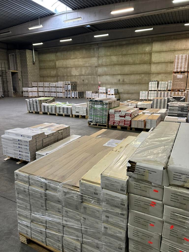 Pvc vloeren uitverkoop, Enlèvement, Comme neuf, Aggloméré