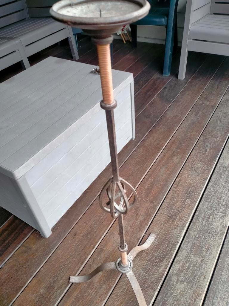 Oude kandelaar, Antiek en Kunst, Ophalen