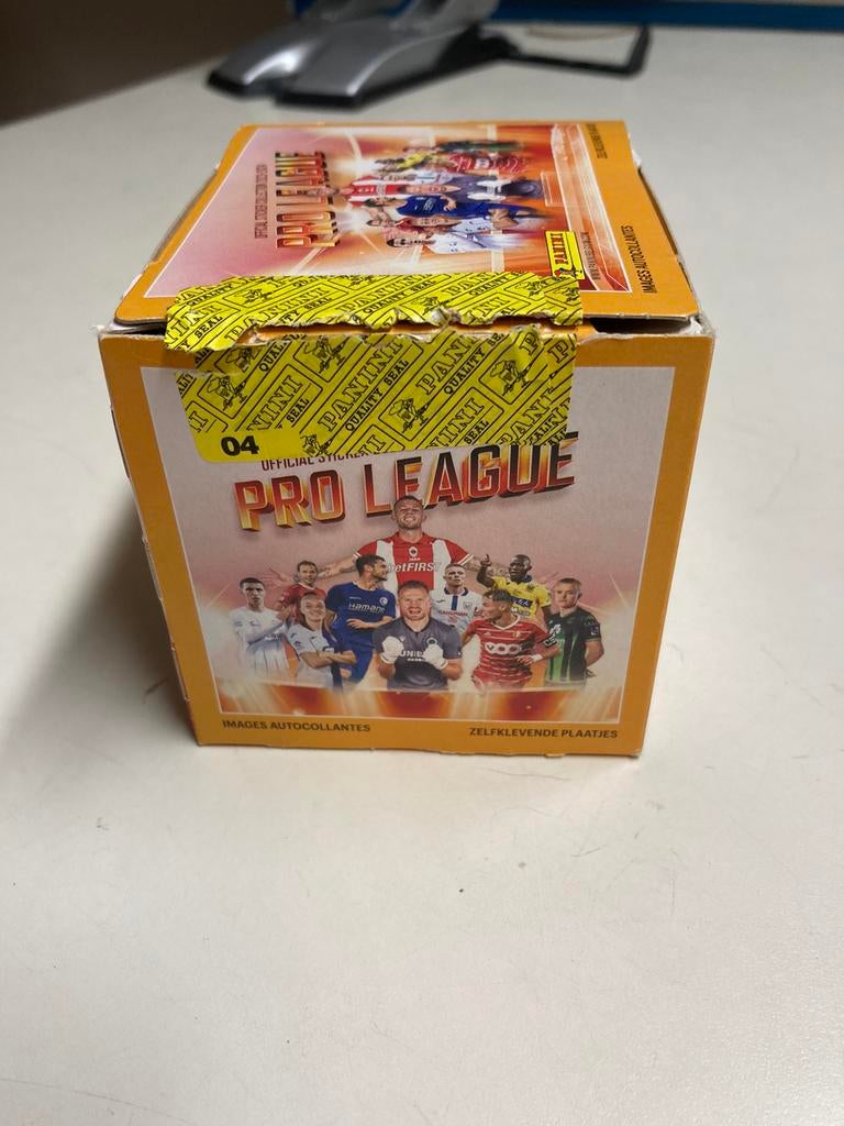 Lege doos Panini Pro League, Ophalen of Verzenden