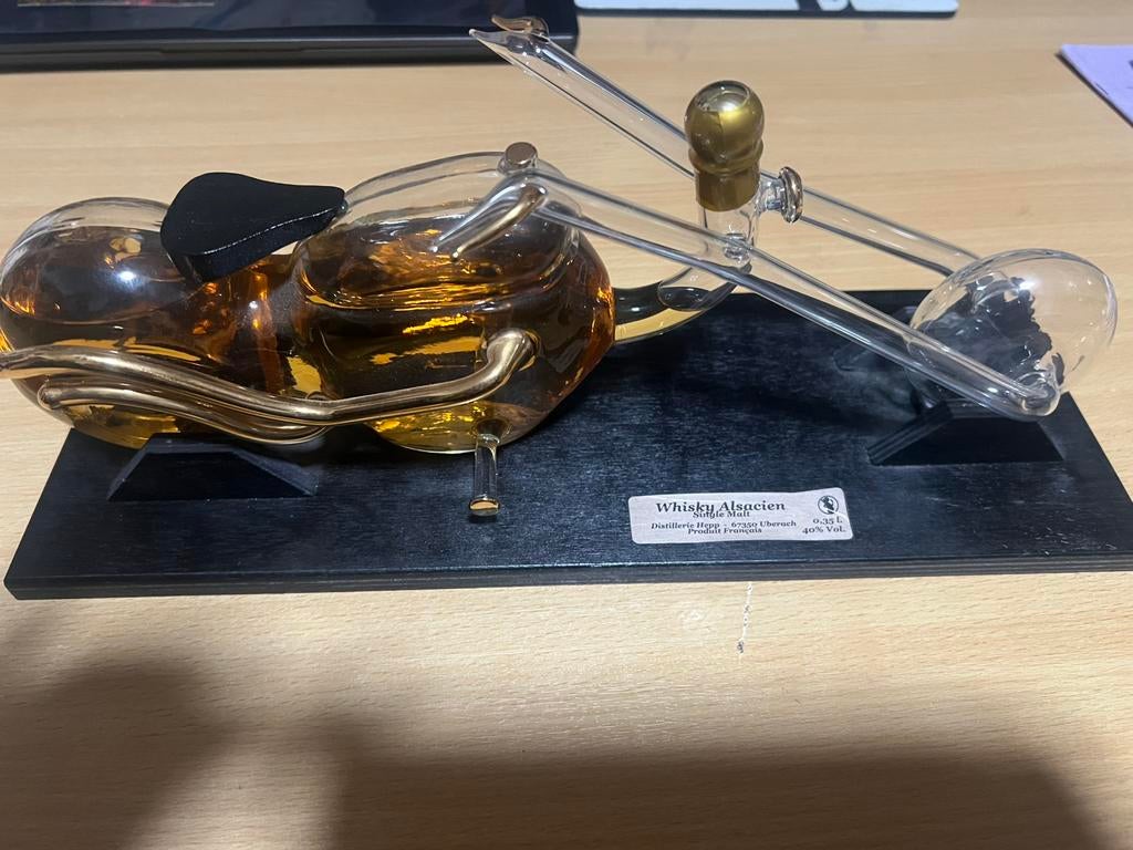Mooie motor fles, Ophalen of Verzenden