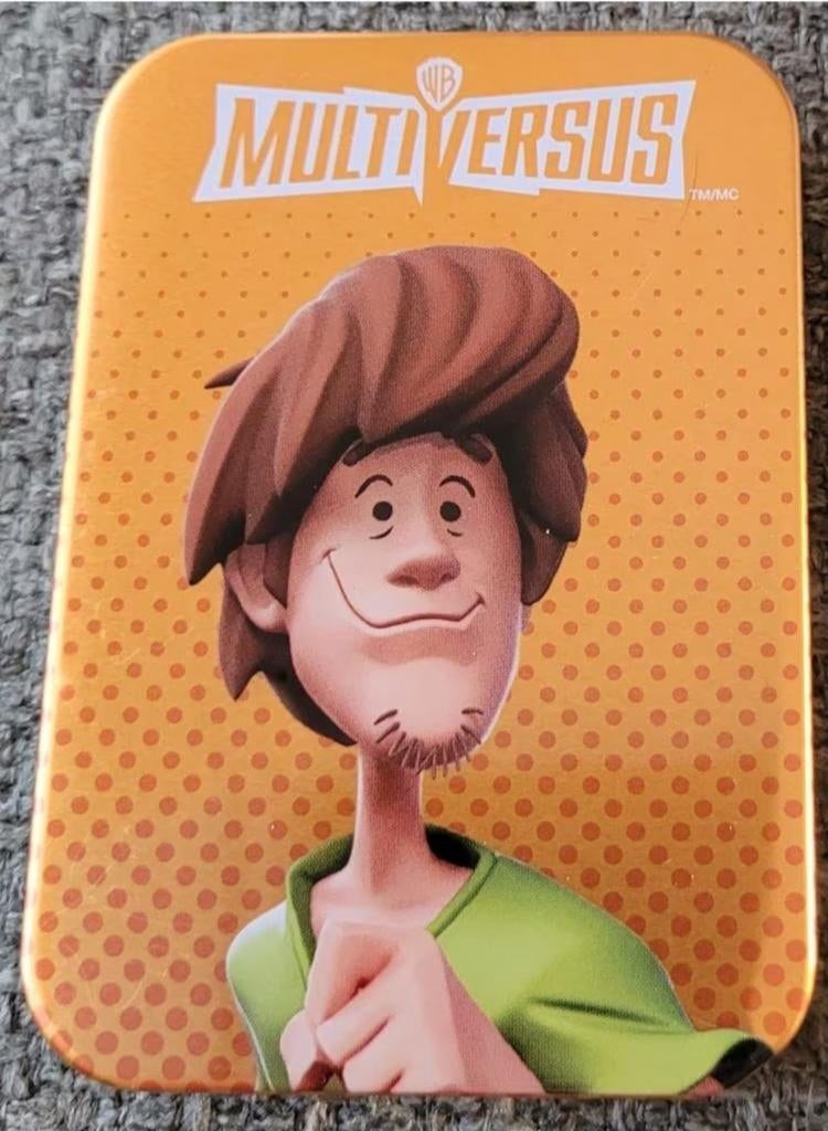 Scooby-Doo/The Iron Giant: blikken doosje, Verzamelen, Ophalen of Verzenden, Gebruikt, Tv, Gebruiksvoorwerp