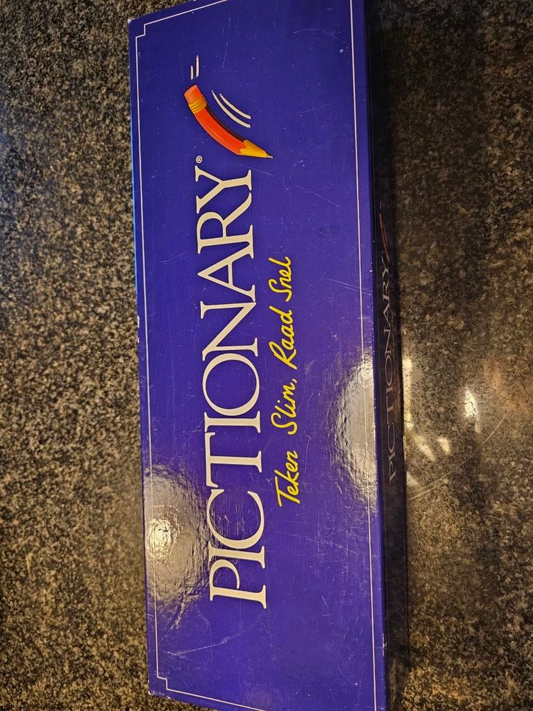 Gezelschapsspel pictionary, Ophalen