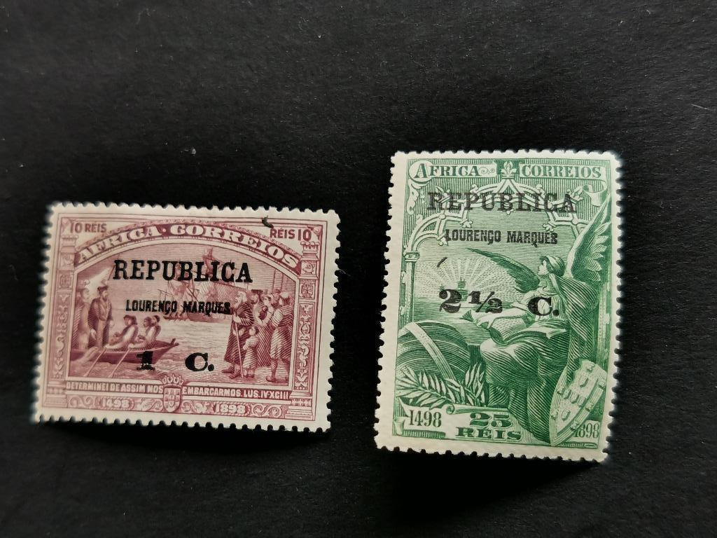 Lourenço Marques 1913 - timbre Afrique Port. avec surcharge*, Enlèvement ou Envoi, Autres pays, Non oblitéré
