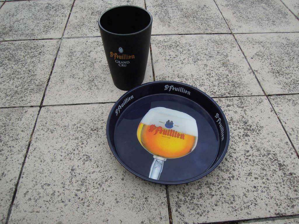 verzamelaar St Feuillien plateau en koelbox grand cru pot, Verzamelen, Ophalen of Verzenden, Nieuw, Overige typen