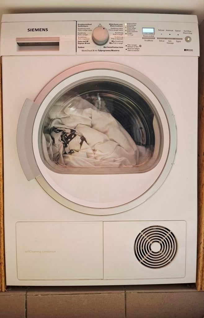 Siemens IQ500 7kg met zelfreinigende condensor, Elektronische apparatuur, Ophalen, Gebruikt