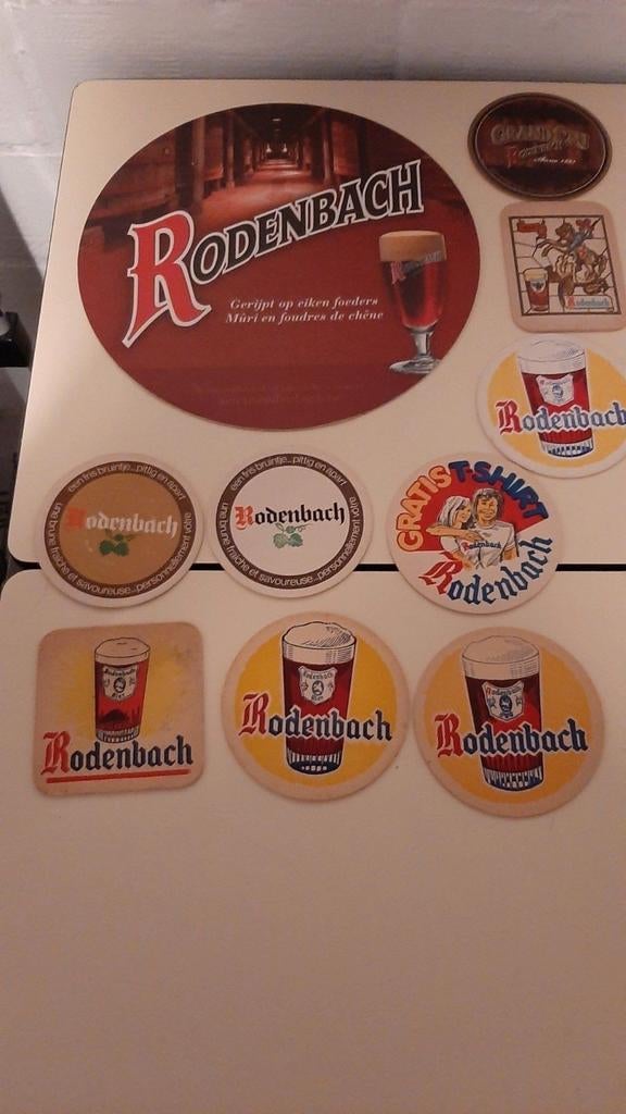 Bierviltjes rodenbach 111 verschillende, Verzamelen, Ophalen of Verzenden, Zo goed als nieuw