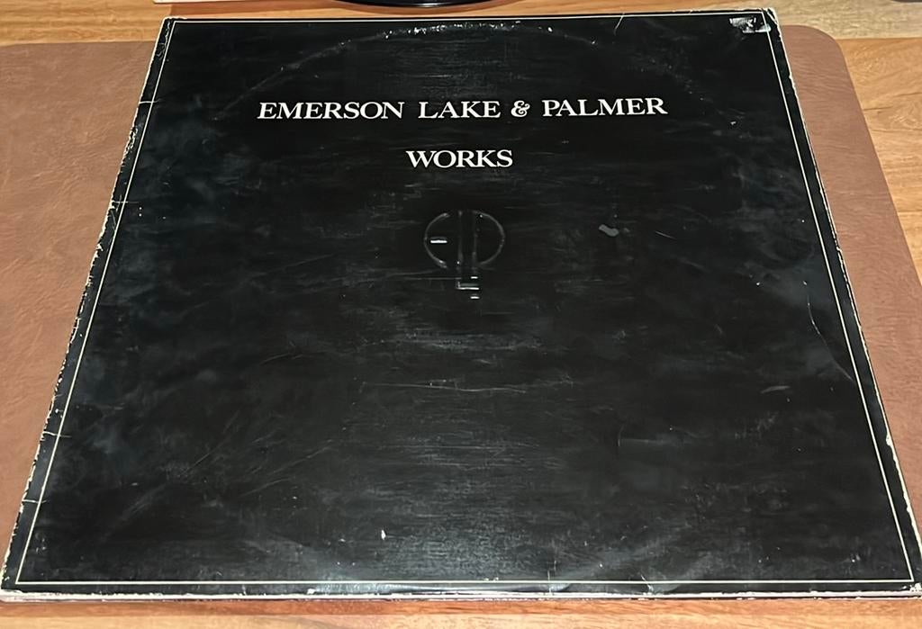 Emerson Lake & Palmer - works - 2LP vinyl, Cd's en Dvd's, Ophalen of Verzenden, Gebruikt