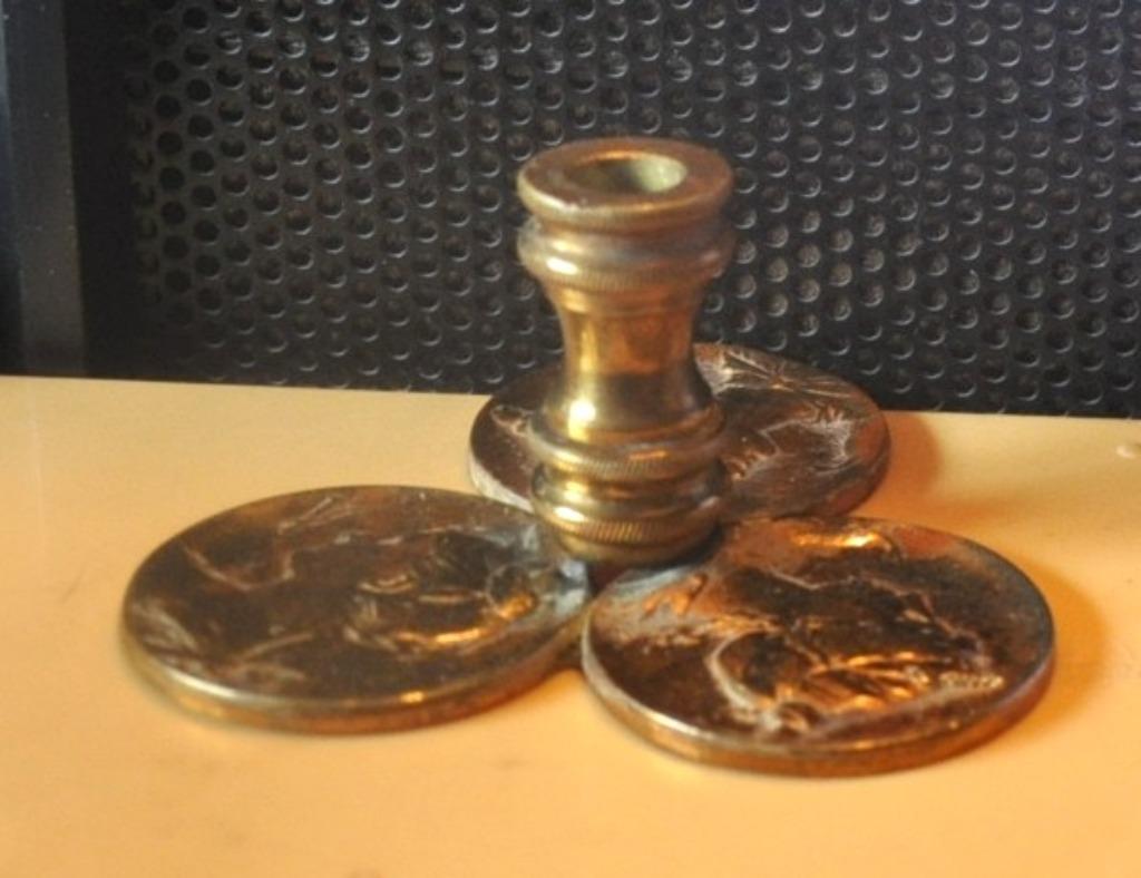 support pour porte plume de bureau art nouveau bronze, Enlèvement ou Envoi