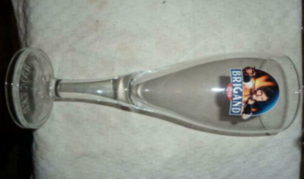 #E bier glas BRIGAND 0,33L Brij Van Honsebrouck Ingelmunster, Ophalen of Verzenden, Nieuw, Bierglas