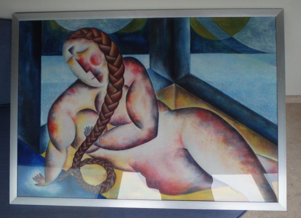 Figuratif - Nu couché 2002 - Willy Alferink (geb.1952), Enlèvement