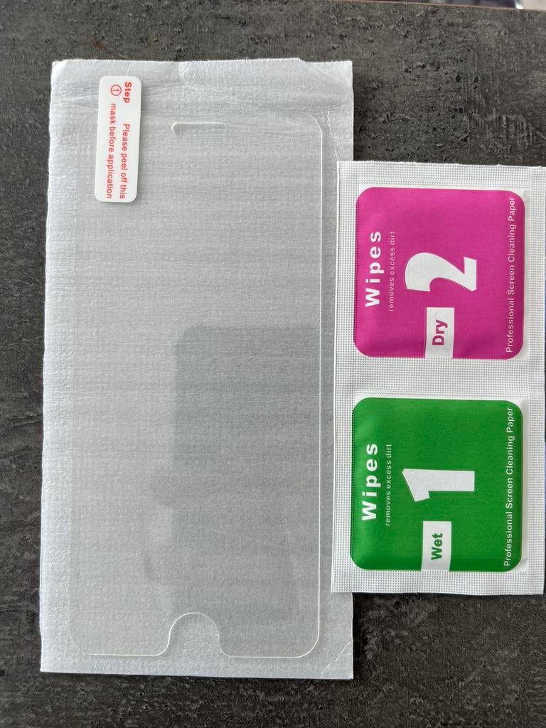 Glass screenprotector voor iPhone 6 / 6S / 7 / 8 / SE 2020, Ophalen of Verzenden, Zo goed als nieuw