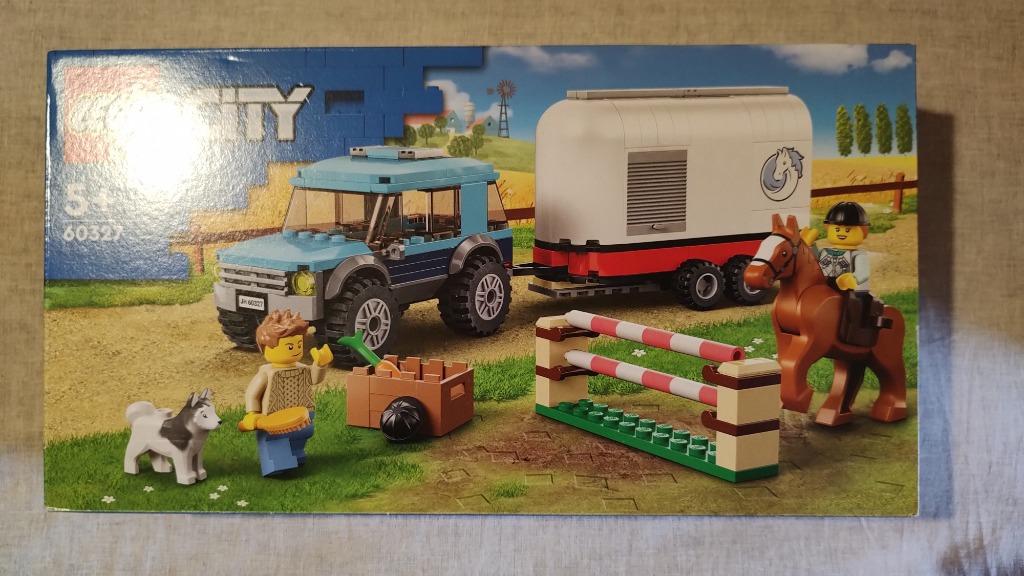 Lego City 60327 – Paardentransportvoertuig, Ophalen of Verzenden, Nieuw, Complete set, Lego