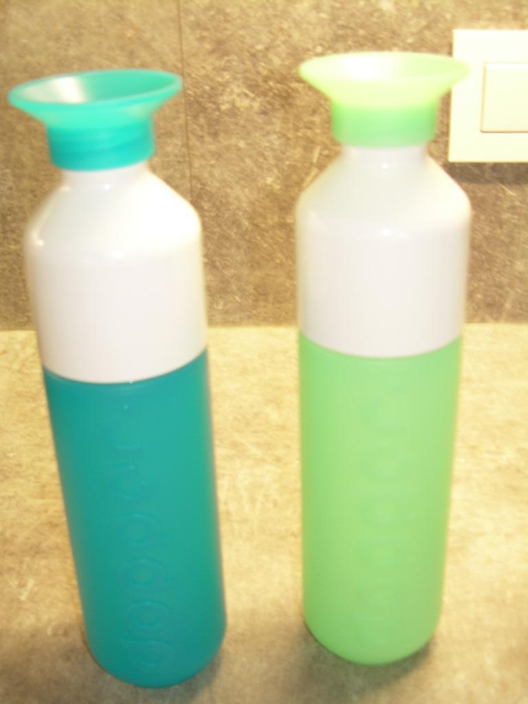 2 Dopper drinkflessen, Ophalen, Zo goed als nieuw
