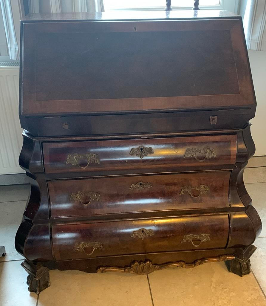 Scriban secrétaire style Louis XV, Enlèvement, Utilisé