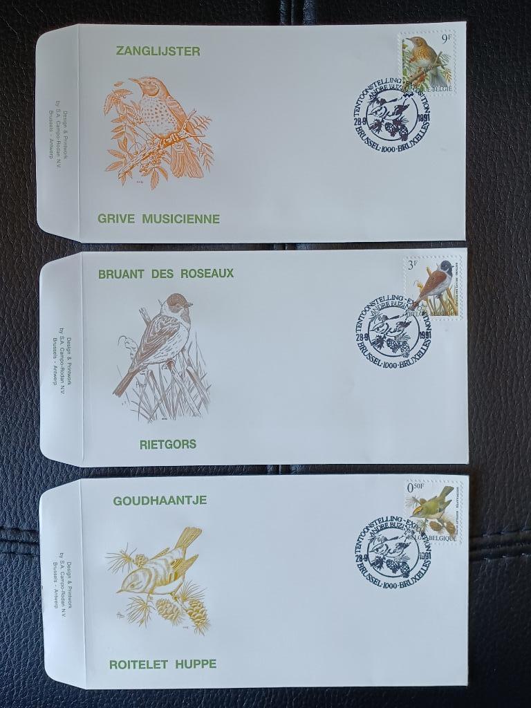 Timbres belges - Buzin FDC, Enlèvement ou Envoi, Affranchi, Oblitération 1er jour