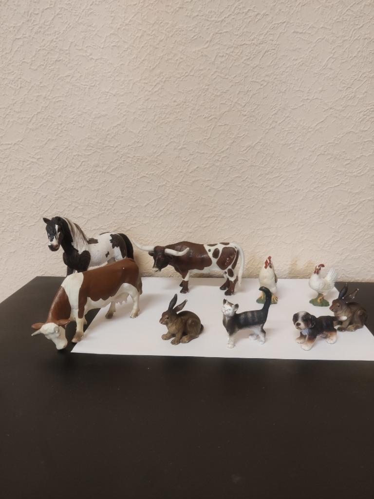 Schleich Boerderij dieren, Collections, Jouets, Utilisé, Enlèvement ou Envoi